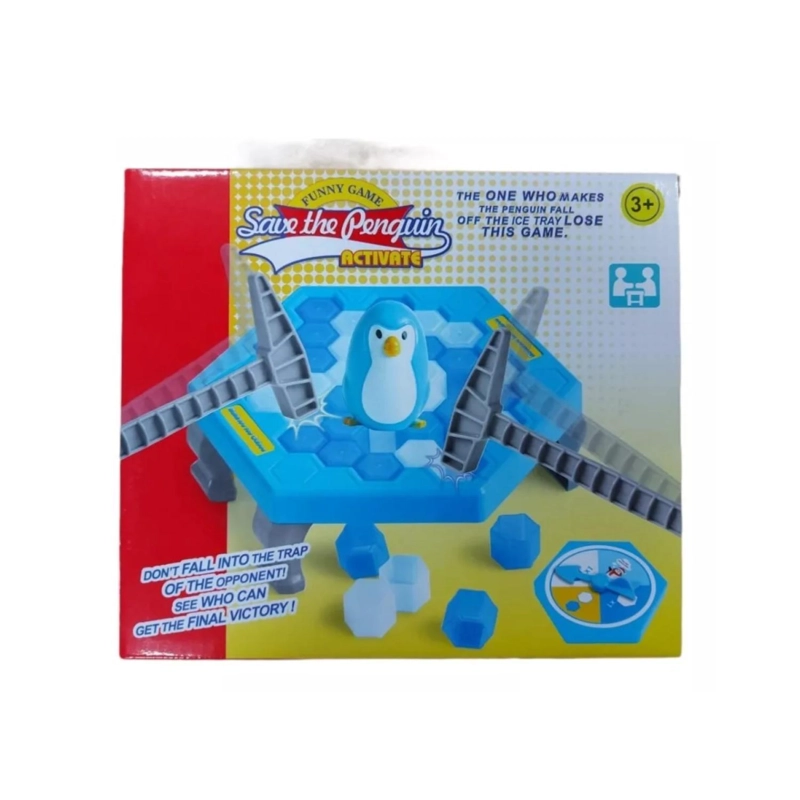 JUGUETE JUEGO DE MESA SALVA PINGUINO TRAMPAS INFANTIL - 4