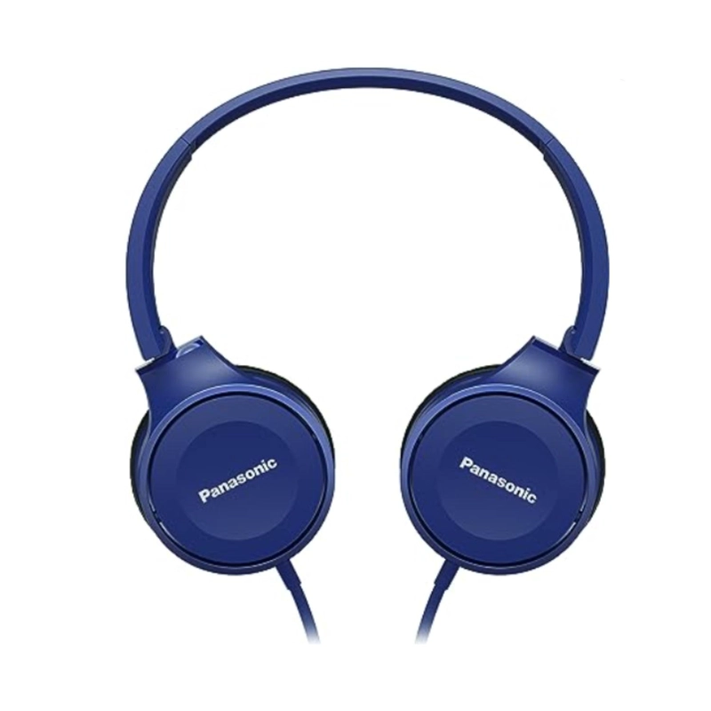 AUDÍFONOS PANASONIC HEADSET MANOS LIBRES RP-HF100 AZUL CONECTOR JACK 3.5MM - 2