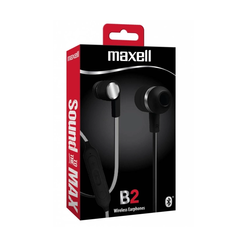 AUDÍFONOS MAXELL DEPORTIVOS MANOS LIBRES BT-14 BASS B2 BLUETOOTH - 2
