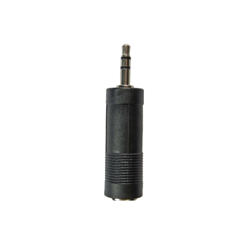 ADAPTADOR DE AUDIO 6.3 MM HEMBRA A 3.5 MM MACHO