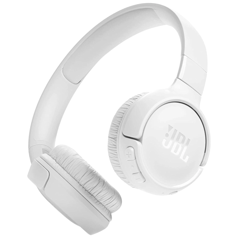 AUDÍFONOS JBL HEADSET TUNE 520BT PLEGABLES BLUETOOTH BLANCO - 1