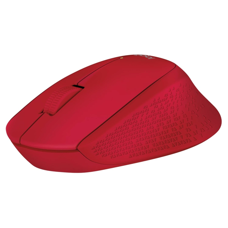 MOUSE INALÁMBRICO LOGITECH USB 3 BOTONES M280 ROJO - 3