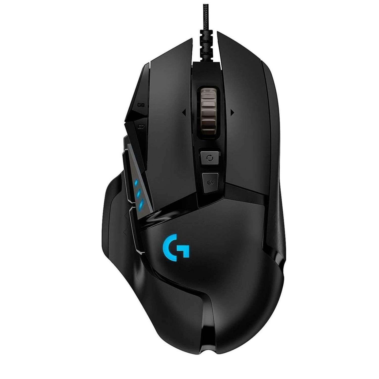 MOUSE GAMER ALAMBRICO USB 11 BOTONES RGB HERO G502 LOGITECH - 1