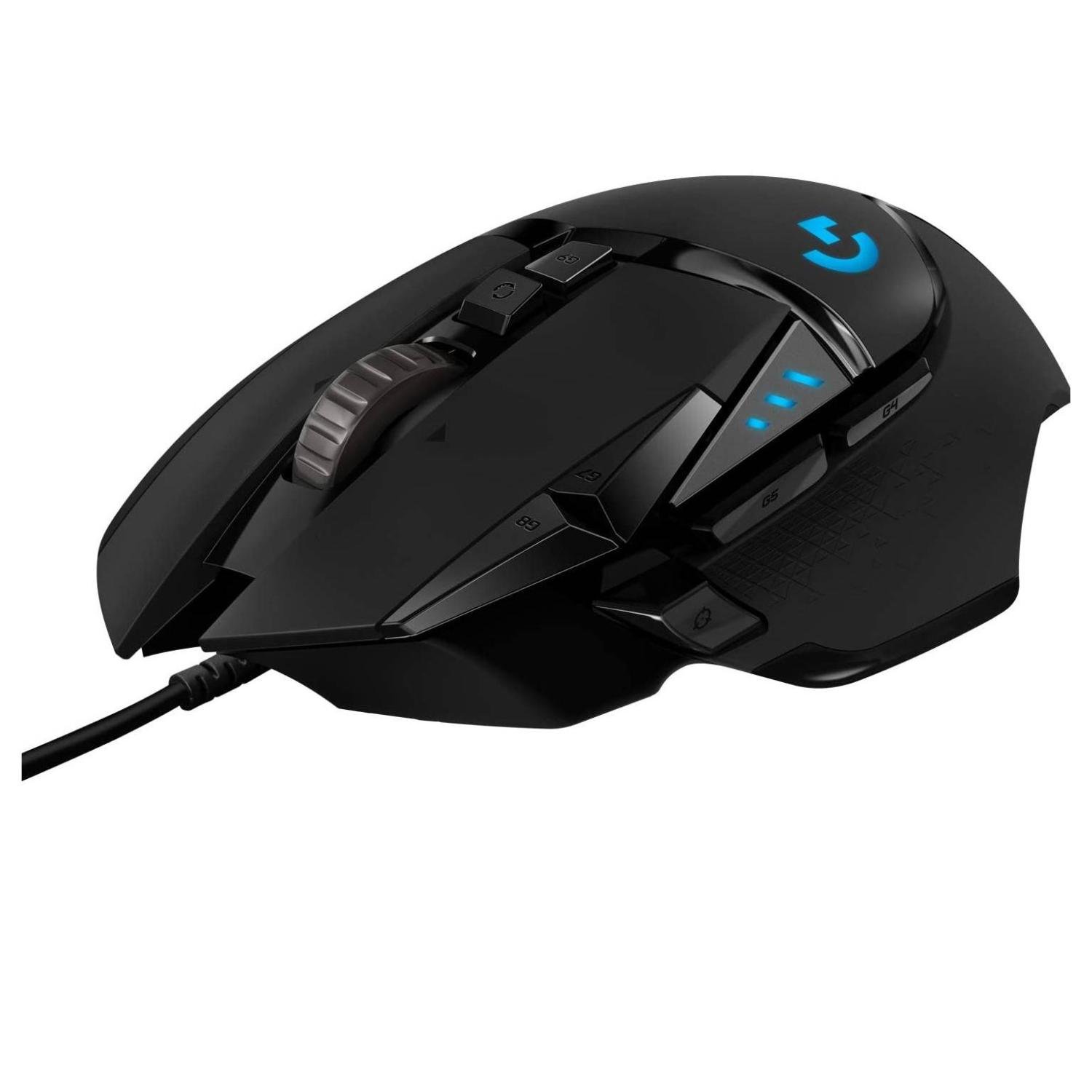 MOUSE GAMER ALAMBRICO USB 11 BOTONES RGB HERO G502 LOGITECH - 2