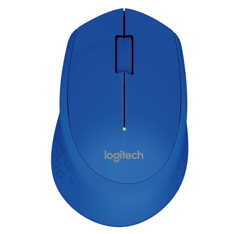 MOUSE INALAMBRICO USB 3 BOTONES M280 AZUL LOGITECH - 1