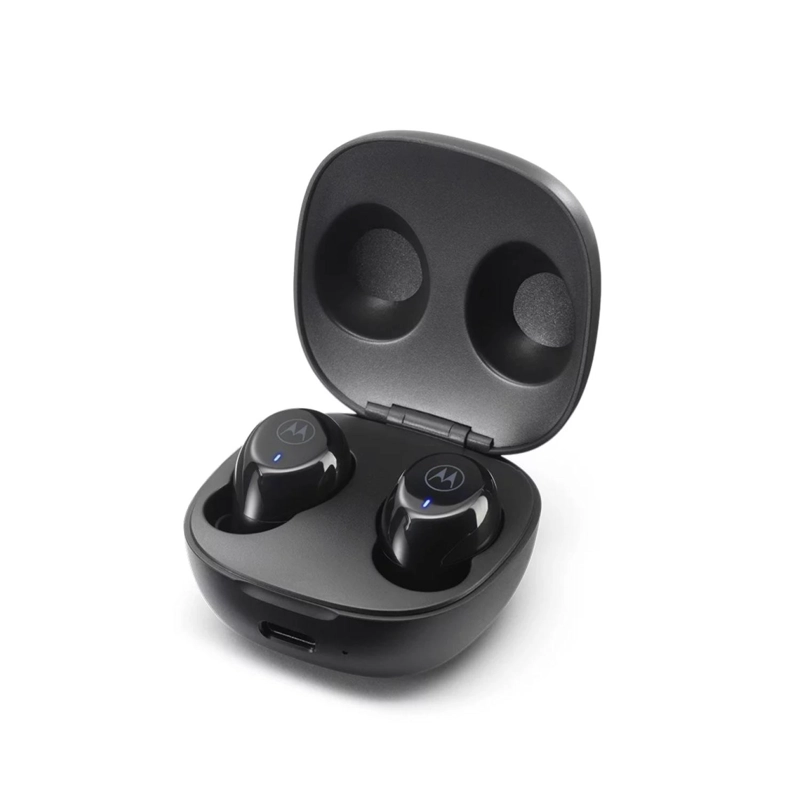 AUDÍFONOS MOTOROLA TRUE WIRELESS RECARGABLES MOTO BUDS 105 BLUETOOTH NEGRO - 3