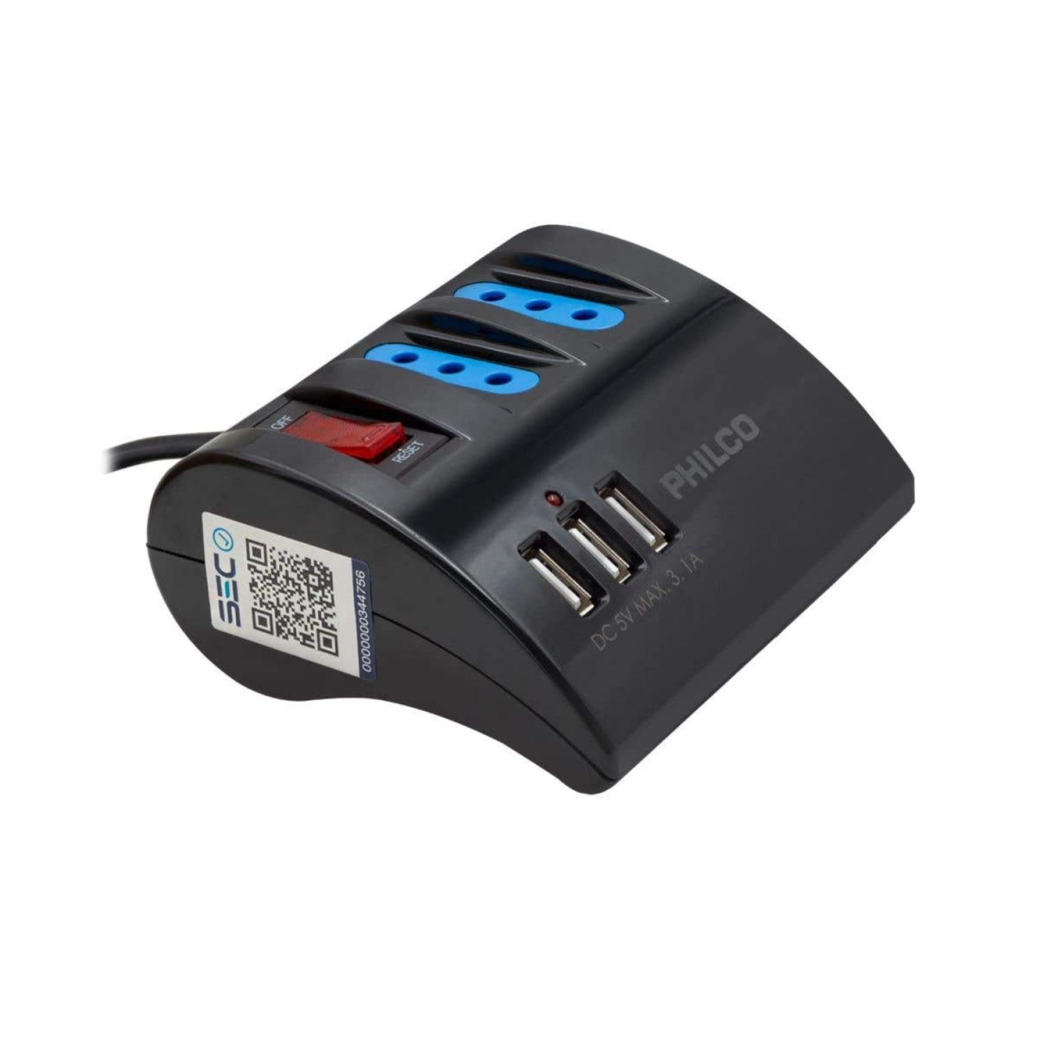 ALARGADOR EXTENSION DE ESCRITORIO SWITCH 1.5MTS EN COLOR NEGRO PHILCO - 1