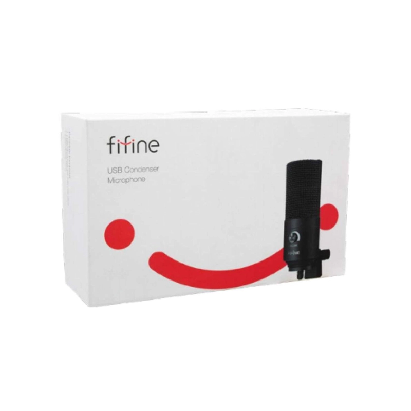 MICROFONO FIFINE CONDENSADOR USB SONIDO PROFESIONAL NEGRO K669B - 4
