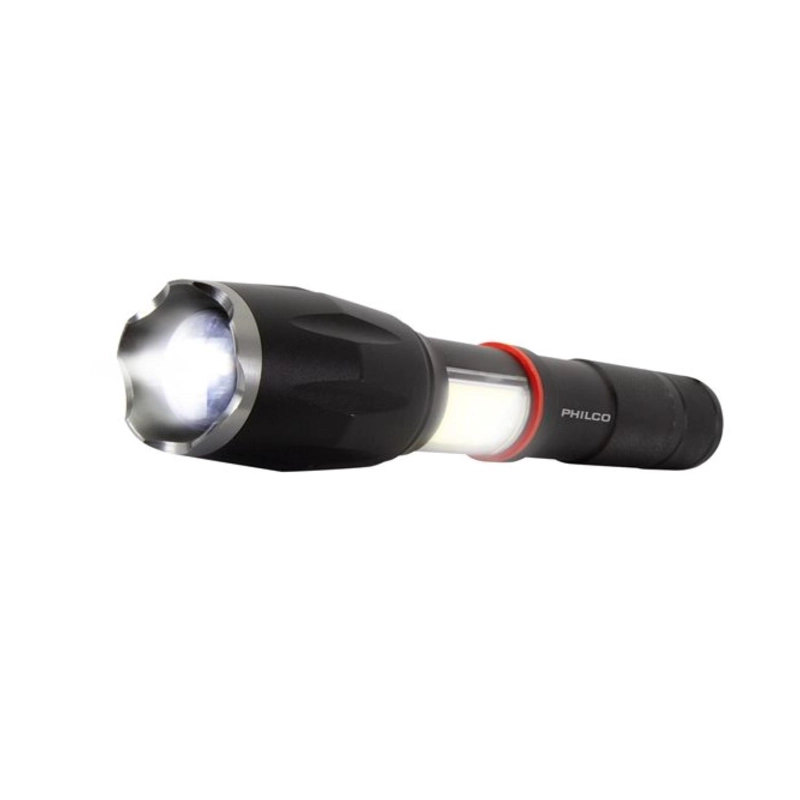 LINTERNA LED PHILCO TIPO CREE 2 LUCES 1000L W936 - 1
