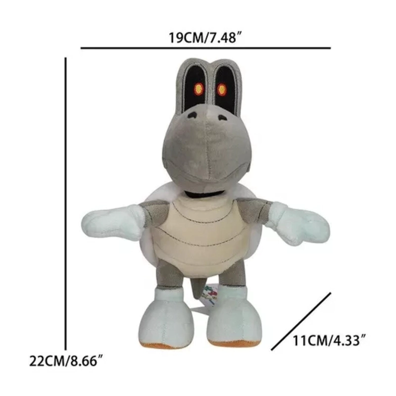 JUGUETE TOTALUPGRATE PELUCHE DRY BONES 20 CM GRIS MARIO BROS - 2