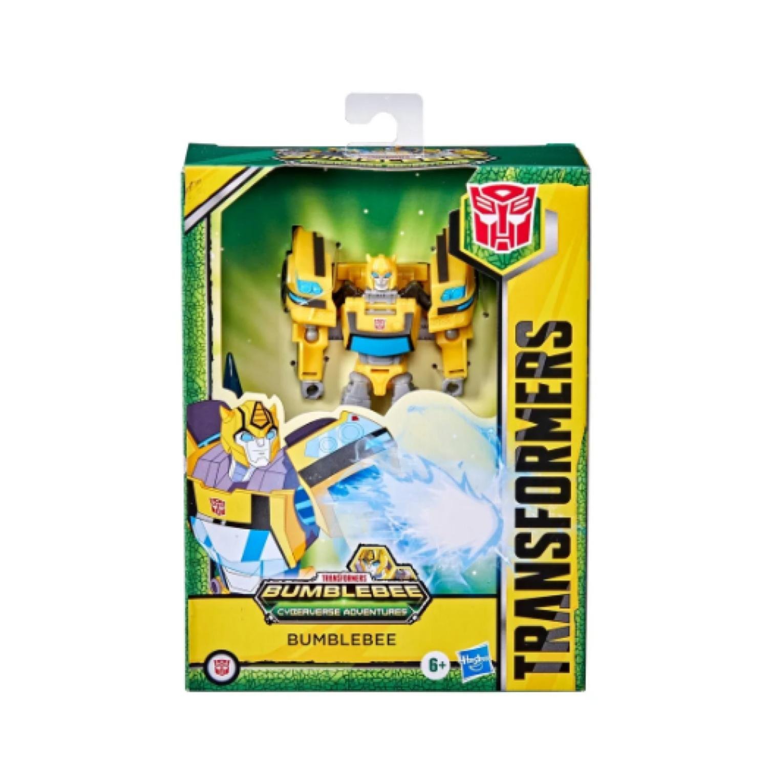 FIGURA DE ACCION TOTALUPGRATE ROSADO JUGUETE BUMBLEBEE CYBERVERSE TRANSFORMER - 3