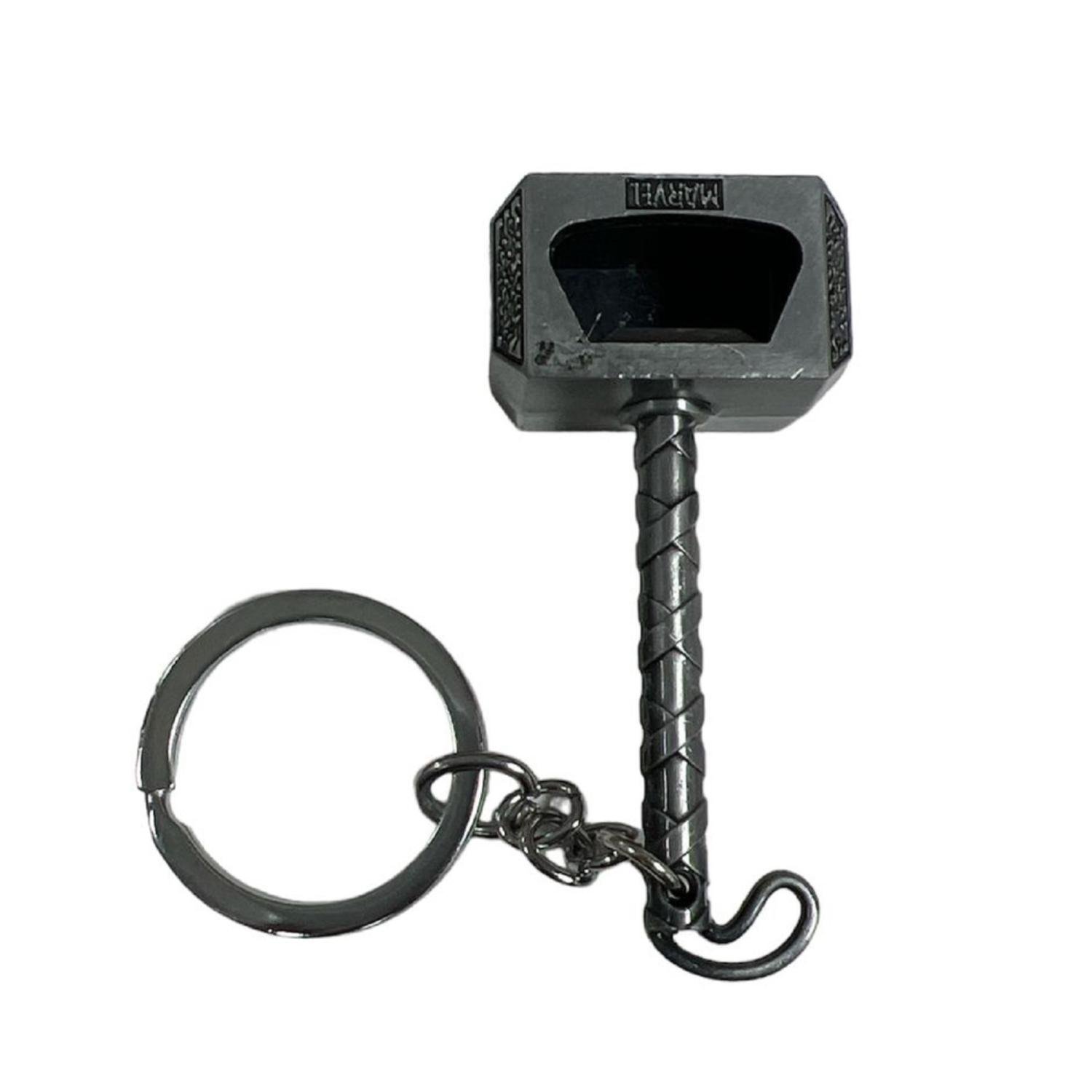LLAVERO METALICO PREMIUM TOTALUPGRATE MARTILLO DE THOR MJOLNIR CON DESTAPADOR - 1