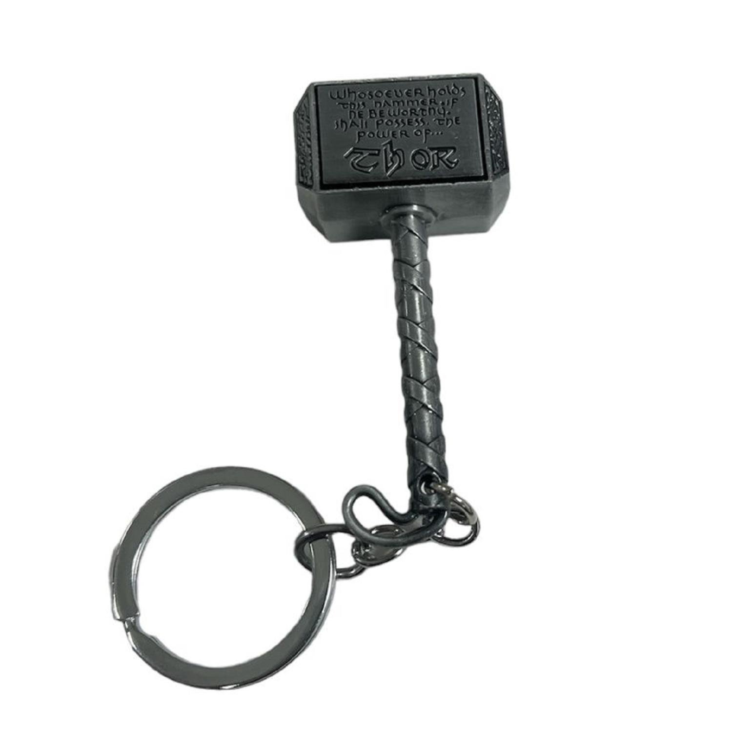 LLAVERO METALICO PREMIUM TOTALUPGRATE MARTILLO DE THOR MJOLNIR CON DESTAPADOR - 2