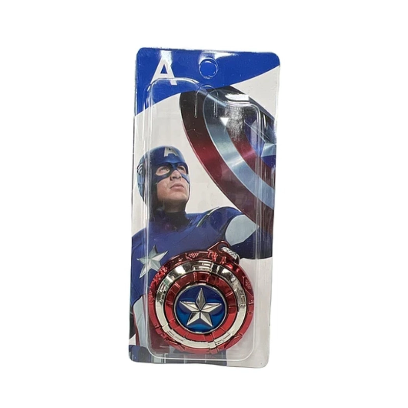 LLAVERO METALICO PREMIUM TOTALUPGRATE ESCUDO CAPITAN AMERICA - 2