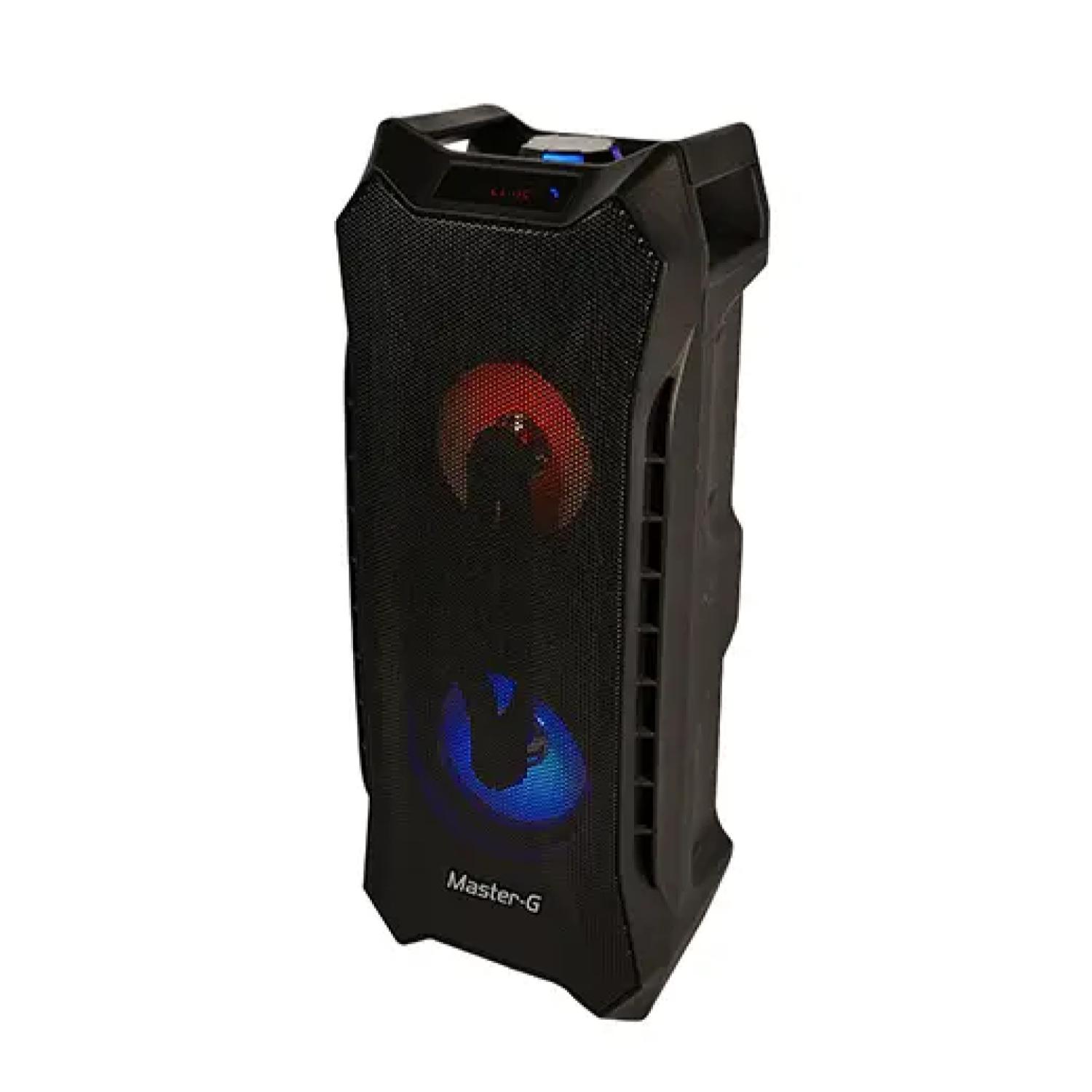 PARLANTE BLUETOOTH MICROFONO USB AUX 10W RMS RGB GLADIATOR MASTER G - 2