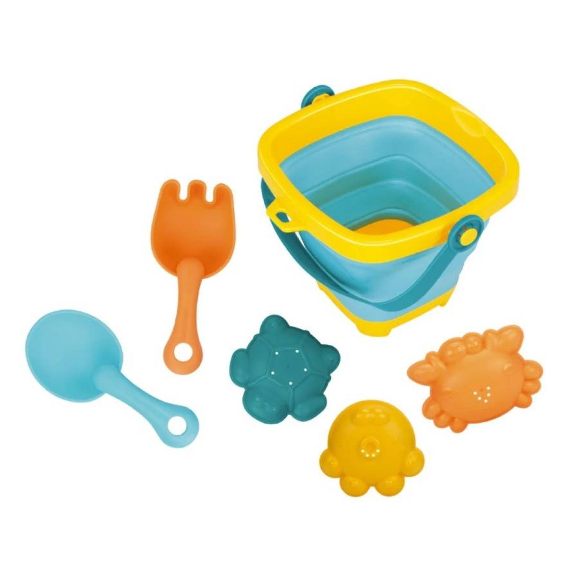 JUGUETE BALDE DE PLAYA PLEGABLE CON ACCESORIOS HUANGER - 1