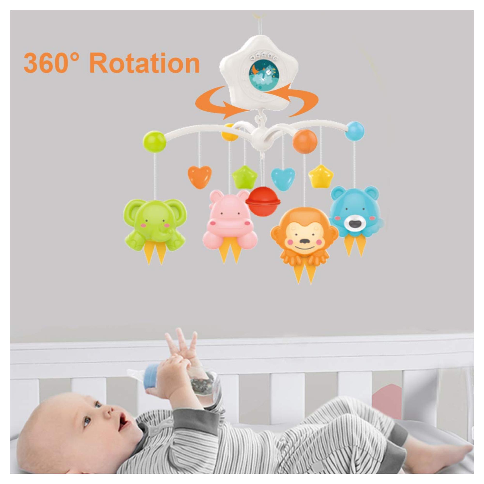 JUGUETE MOVIL SONAJERO DIVERTIDO INFANTIL CON LUZ Y SONIDO - 4