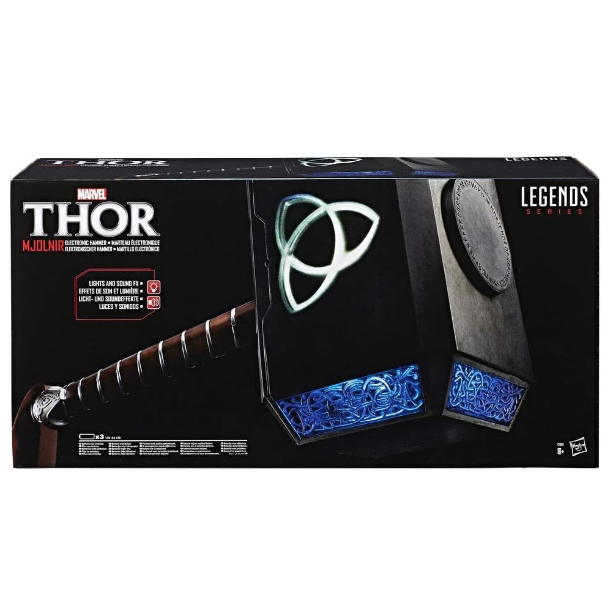 JUGUETE MARTILLO DE THOR ELECTRICO INFANTIL THOR MJOLNIR - 5