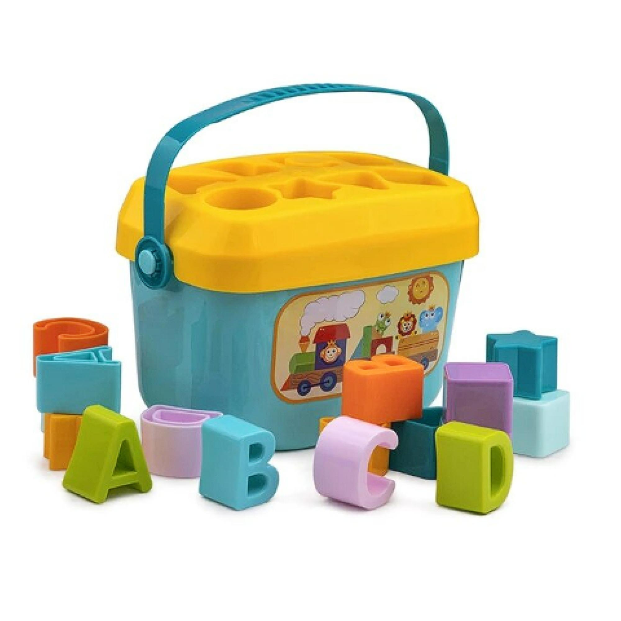 JUGUETE BALDE CON FIGURAS DE ENCAJE DIDACTICO INTERACTIVO INFANTIL - 1