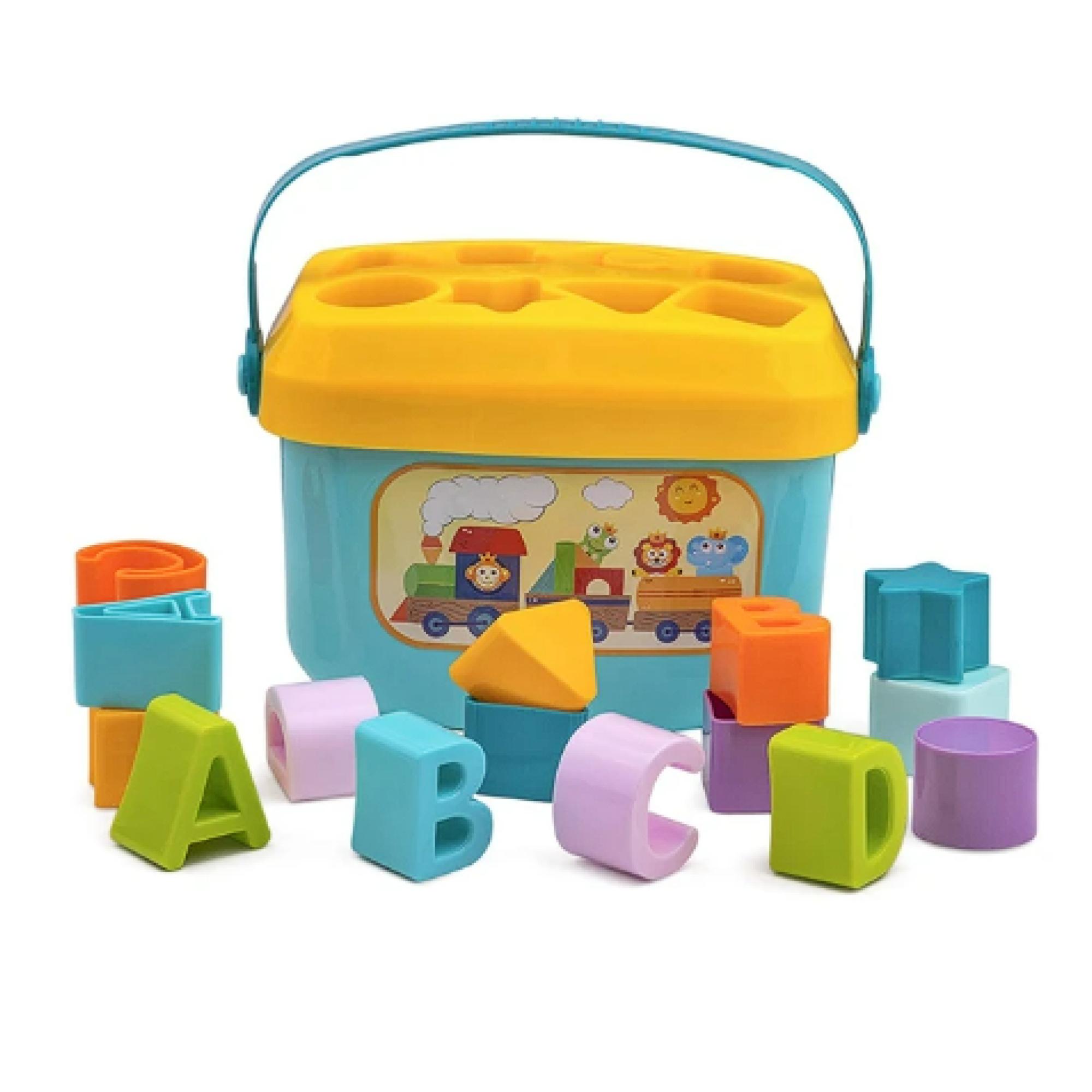 JUGUETE BALDE CON FIGURAS DE ENCAJE DIDACTICO INTERACTIVO INFANTIL - 2