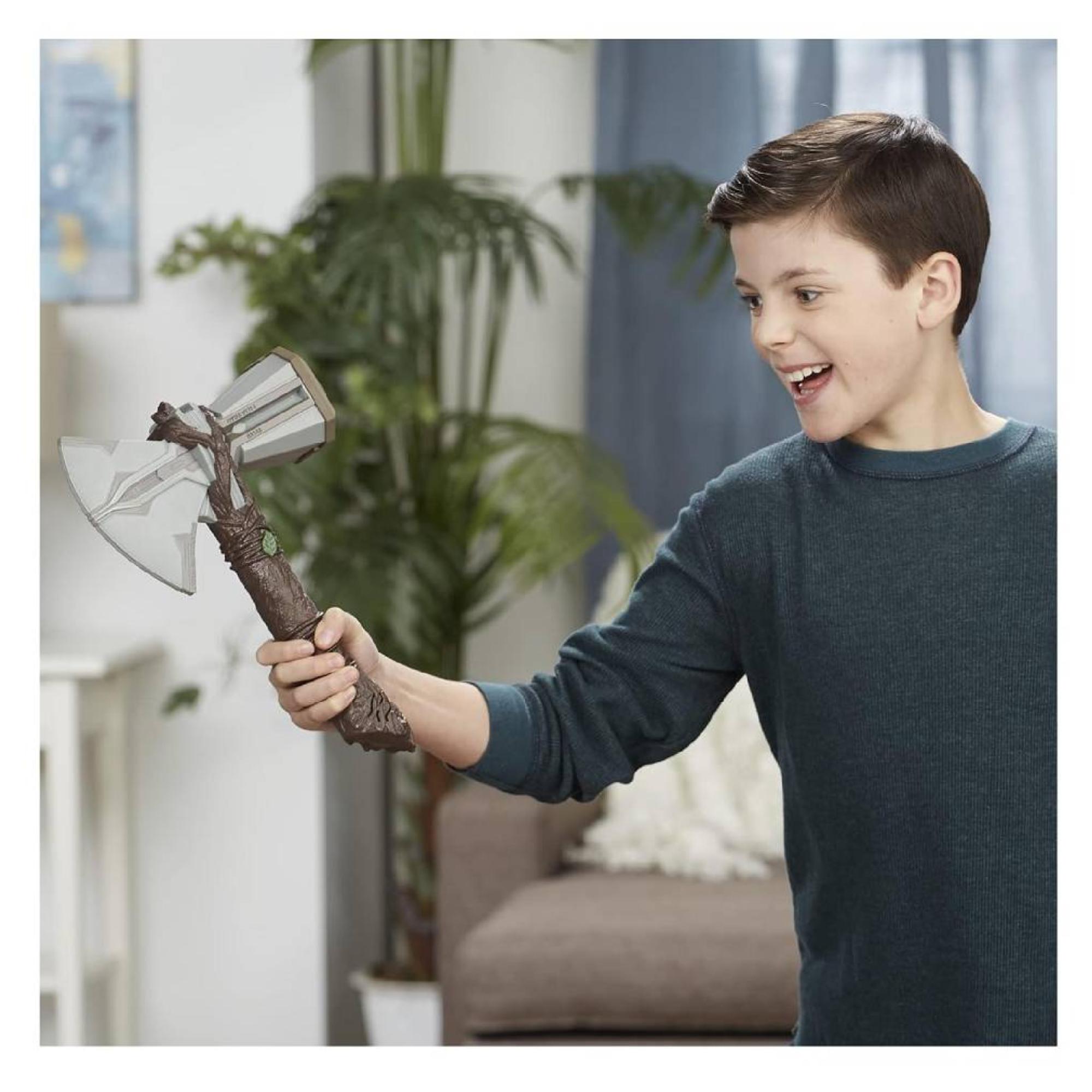 JUGUETE STORMBREAKER HACHA ELECTRONICA THOR INFANTIL - 2