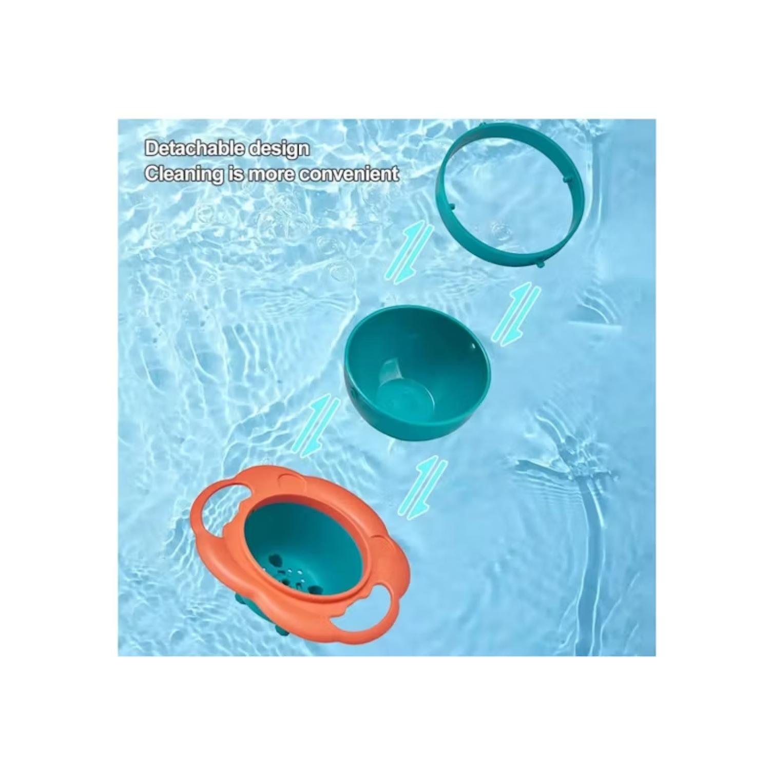 PLATO ANTIDERRAME GIRA 360° MULTICOLOR PARA BEBES - 5