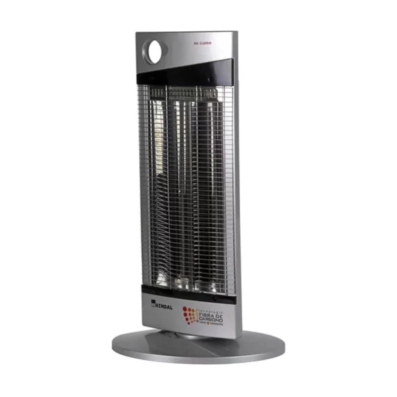ESTUFA CALEFACTOR KENDAL ELECTRICA FIBRA CARBONO 1000W GRIS NSB-120K5 - 3