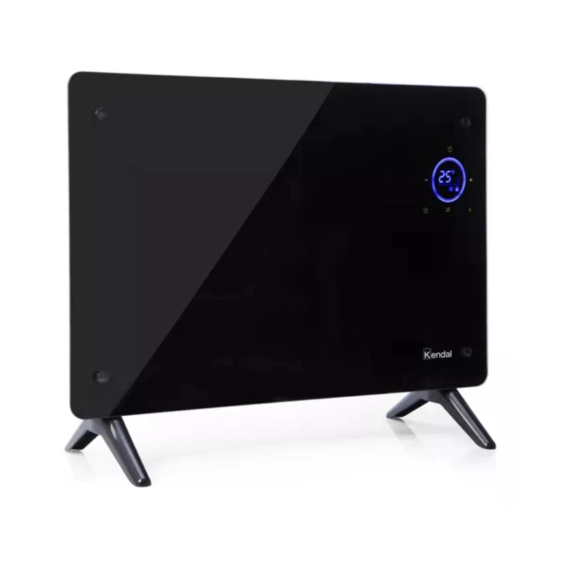 ESTUFA CALEFACTOR KENDAL PANEL CONVECTOR ELECTRICO 1500W WIFI LED NEGRO KGH-1500