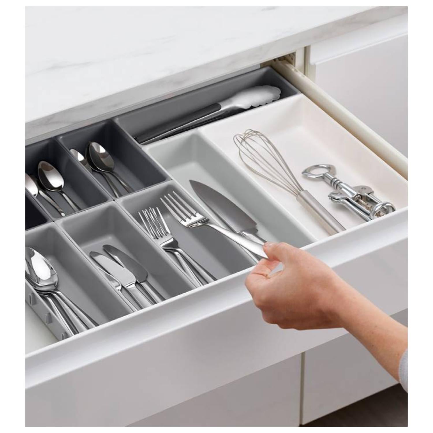 SET ORGANIZADOR TOTALUPGRATE CAJONES BLOX 7 PIEZAS GRIS - 2