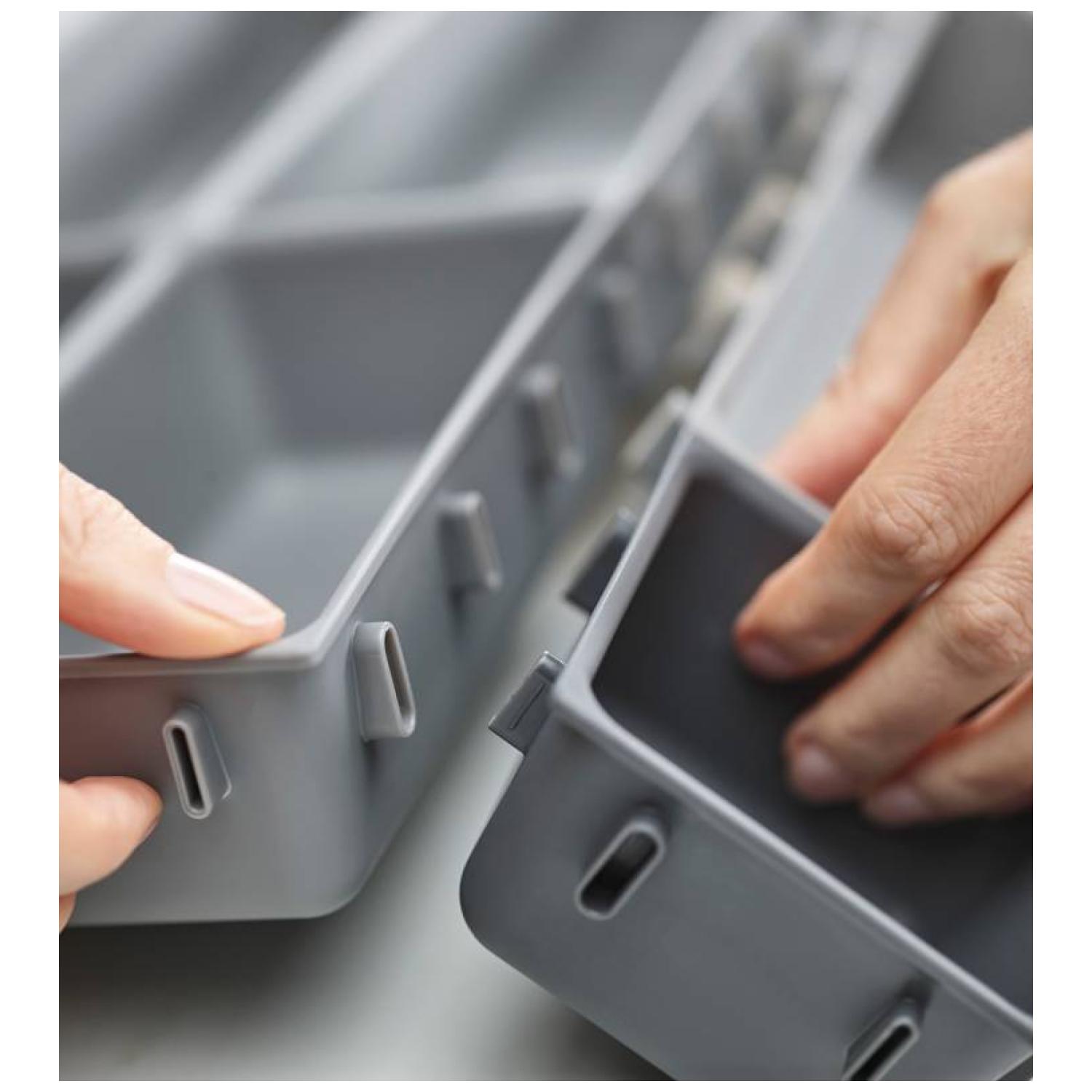 SET ORGANIZADOR TOTALUPGRATE CAJONES BLOX 7 PIEZAS GRIS - 4