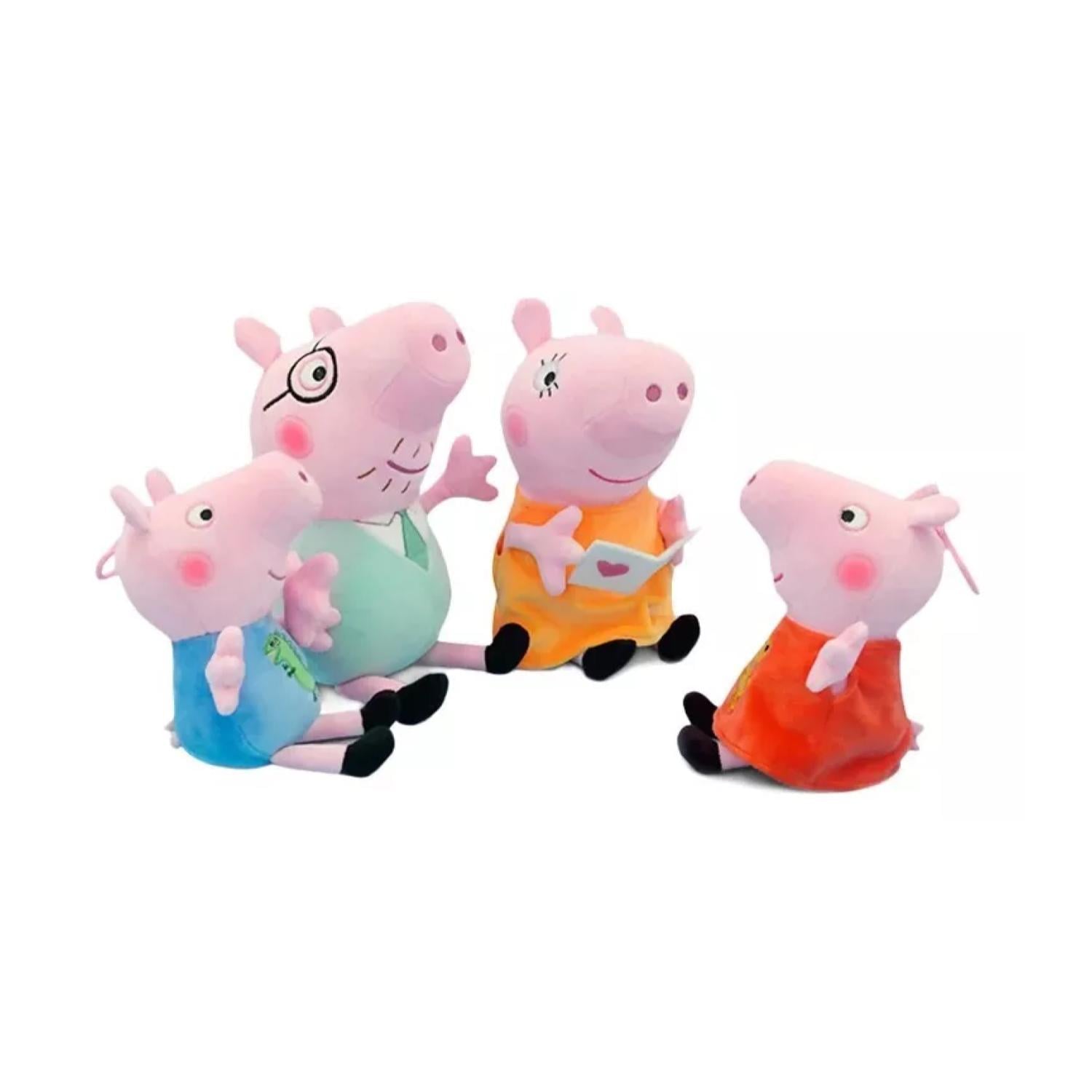 PELUCHE TOTALUPGRATE JUGUETE PACK X6 LLAVEROS PEPPA PIG 13 CM INFANTIL - 2