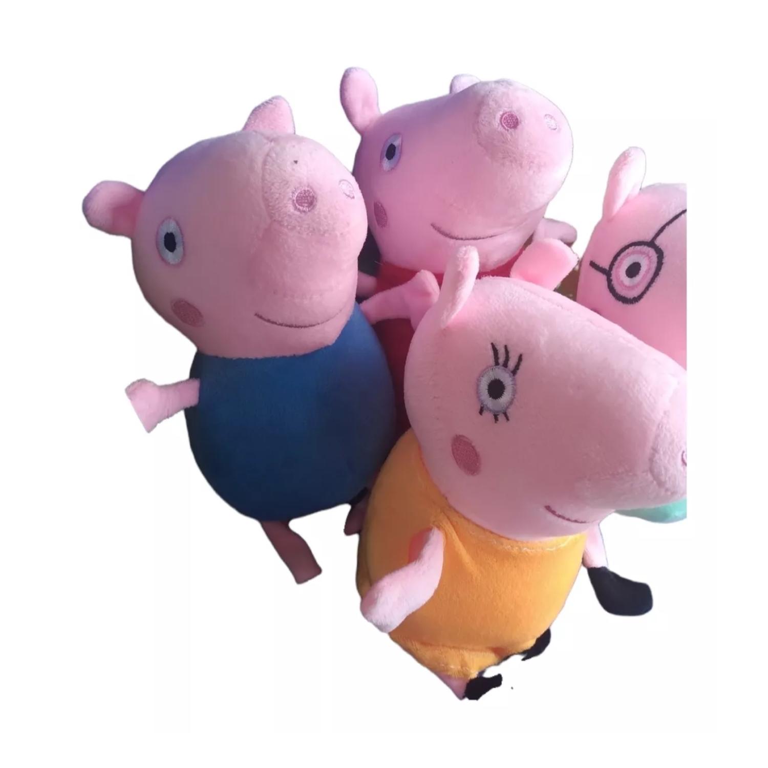 PELUCHE TOTALUPGRATE JUGUETE PACK X6 LLAVEROS PEPPA PIG 13 CM INFANTIL - 5