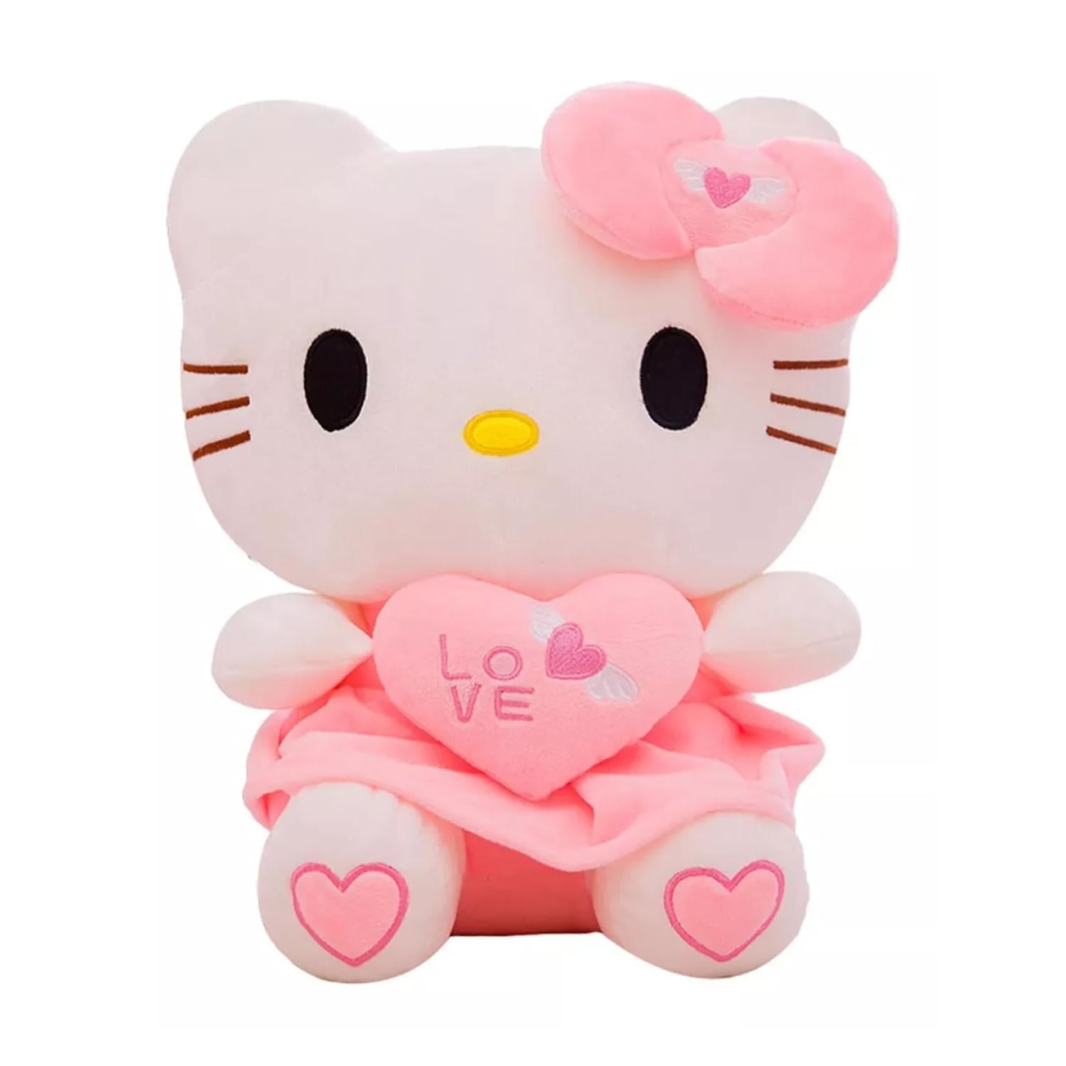 PELUCHE TOTALUPGRATE JUGUETE HELLO KITTY CON CORAZÓN 20 CM ROSADO INFANTIL - 1