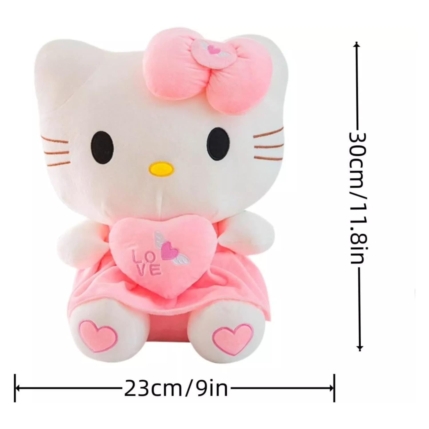 PELUCHE TOTALUPGRATE JUGUETE HELLO KITTY CON CORAZÓN 20 CM ROSADO INFANTIL - 4