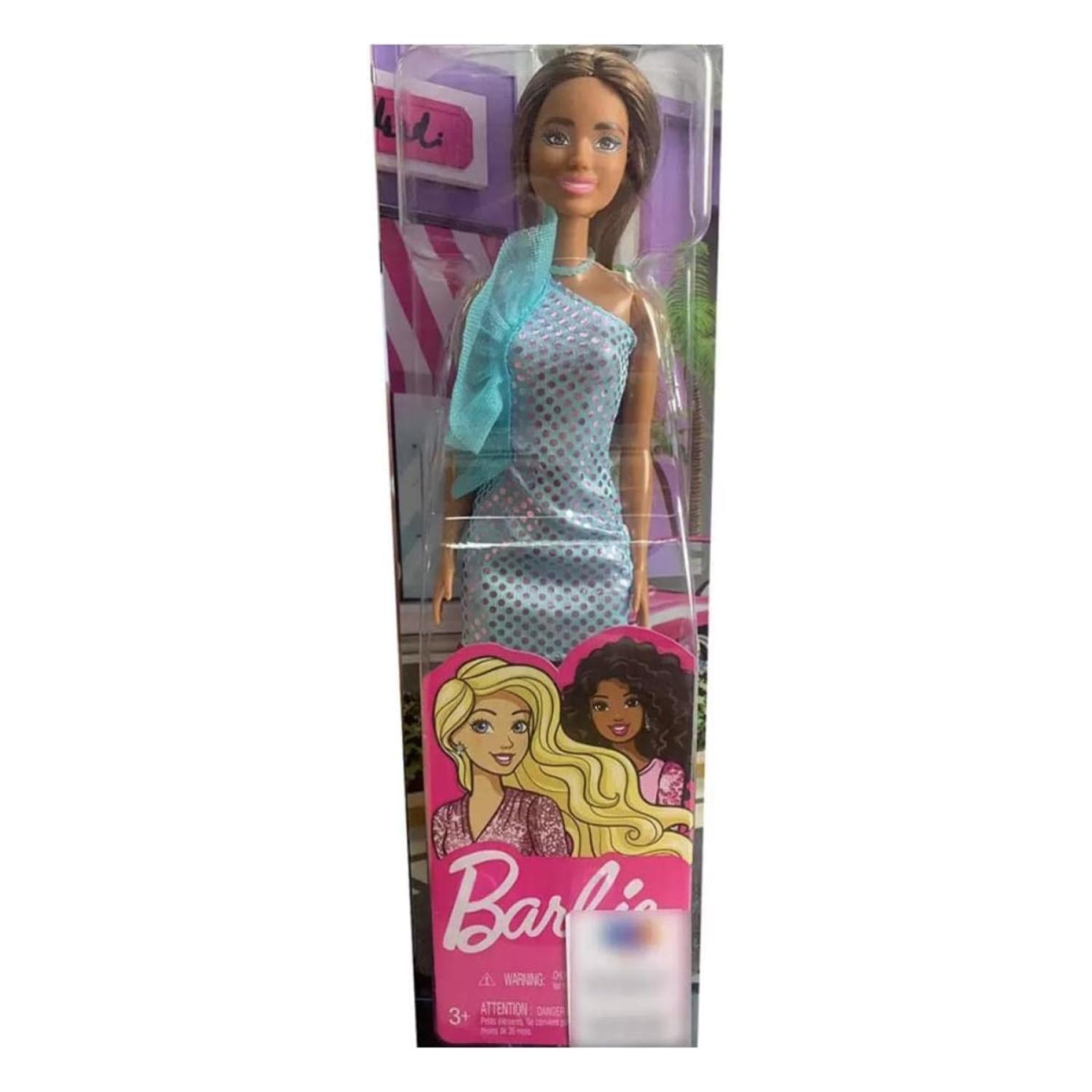 JUGUETE FIGURA TOTALUPGRATE BARBIE GLITZ VESTIDO CALIPSO 30 CM - 4