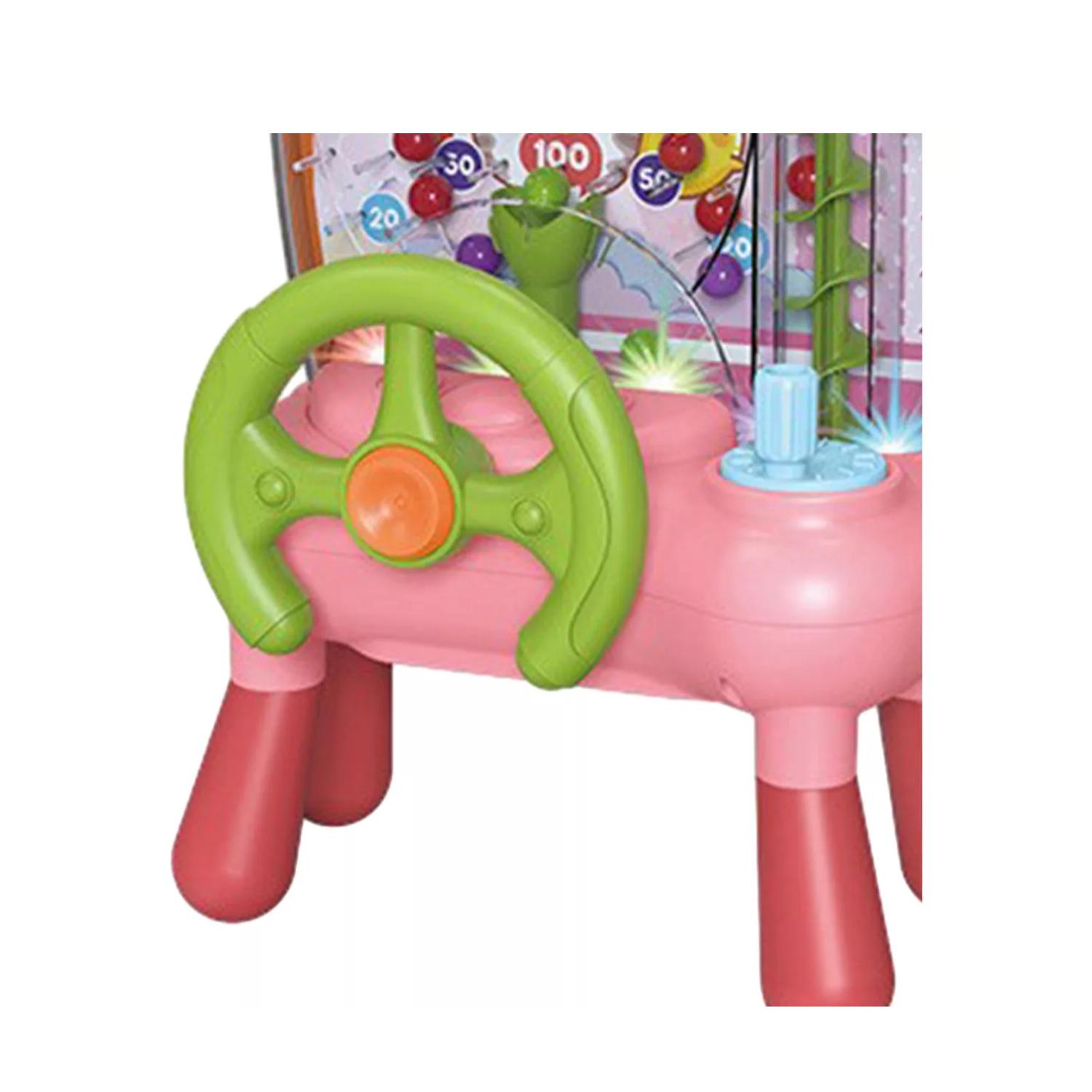 JUEGO DIDÁCTICO TOTALUPGRATE MAQUINA ATRAPA PELOTA INFANTIL ROSADO 31X21X13 CM - 3