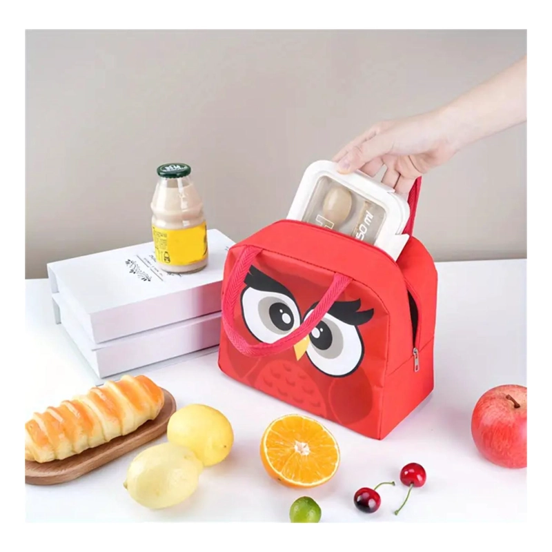 LONCHERA BOLSA TERMICA 23X10X29CM ZORRO NEGRO KAWAII - 3