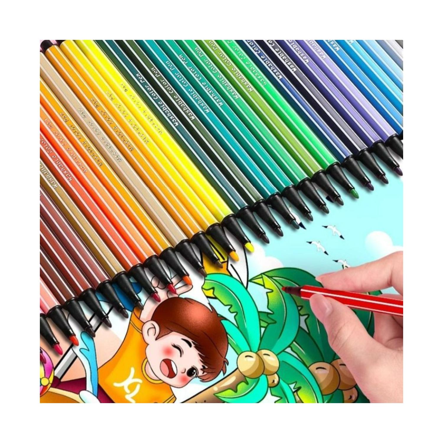 PACK X48 LÁPICES BOLÍGRAFOS TOTALUPGRATE DE COLORES AZUL ASTRONAUTA KAWAII - 3