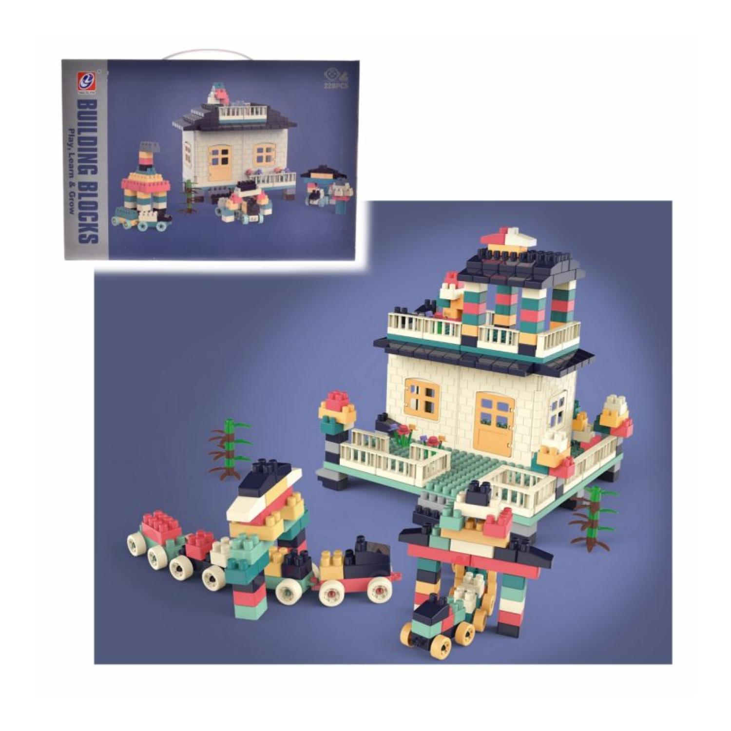 SET DE BLOQUES ARMABLES TOTALUPGRATE 228 PIEZAS INFANTIL - 2