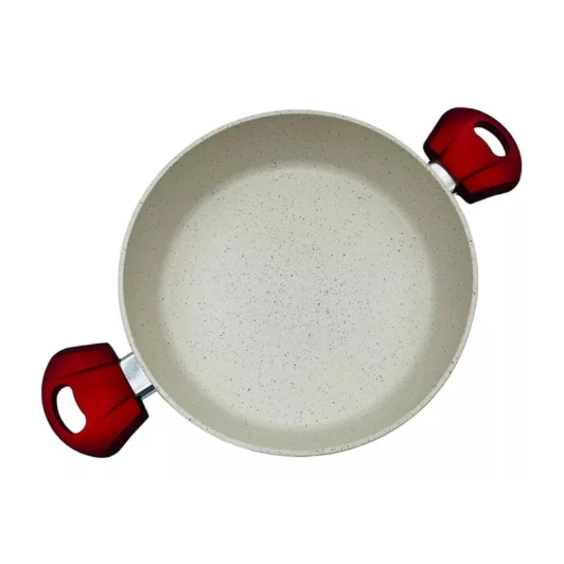 OLLA ARROCERA MARMOLEADA 26CM 4800ML ANTIADHERENTE ARTE ANDINO - 2
