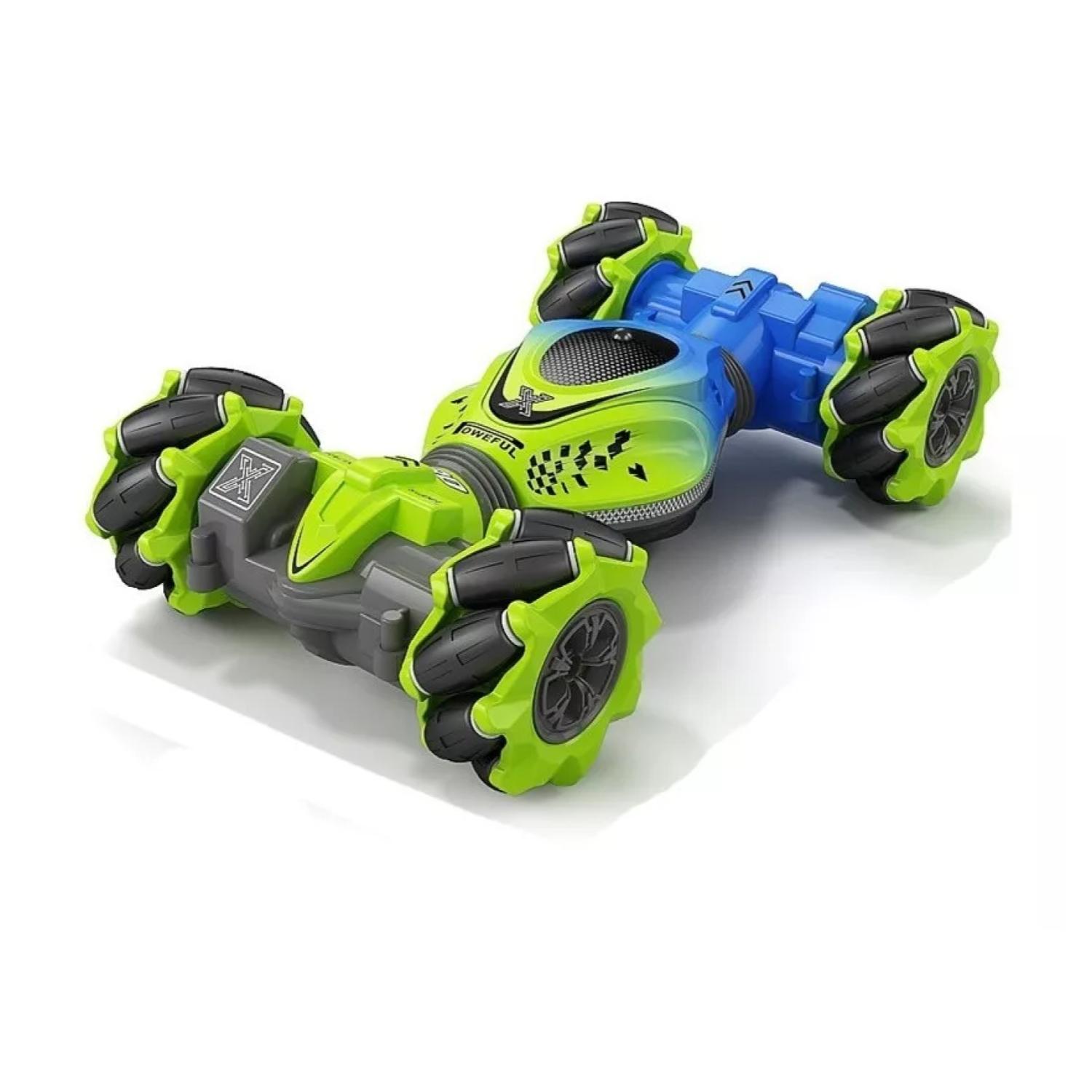 JUGUETE AUTO LOCO PRO 4X4 A CONTROL REMOTO INFANTIL VERDE - 1