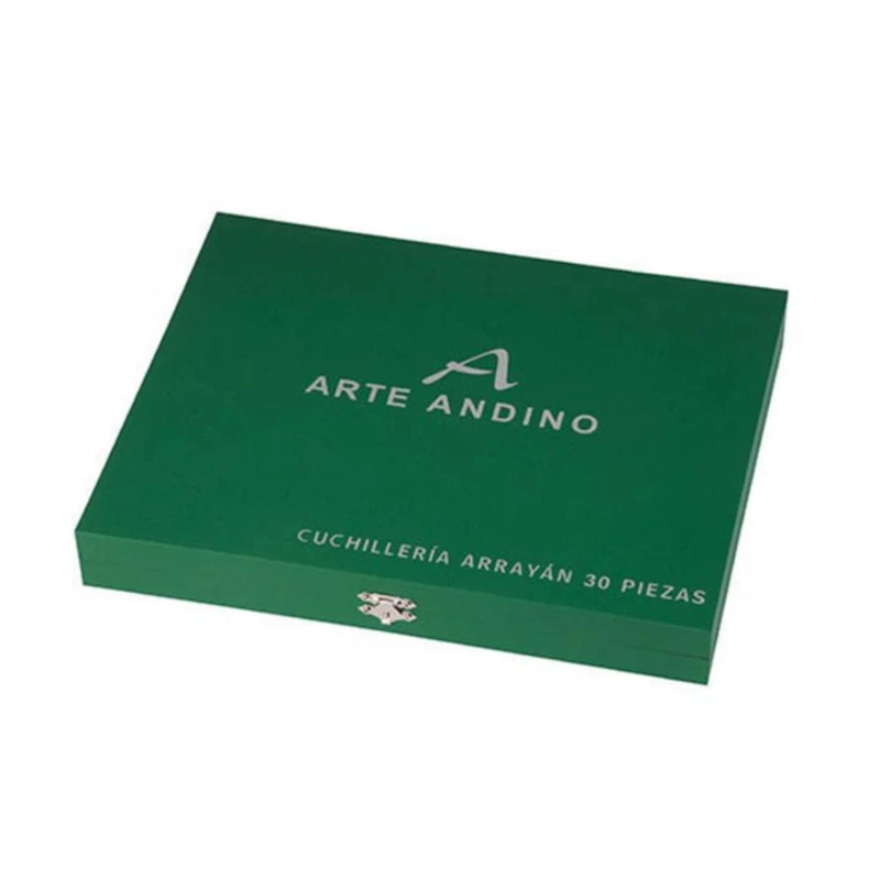 SET DE CUCHILLERIA ELEGANTE 30 PIEZAS CLASICAS ARTE ANDINO - 3