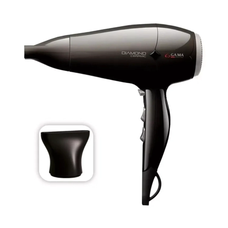 SECADOR DE CABELLO GAMA 2300 W 3 TEMP 2 VEL DIAMOND STD - 1