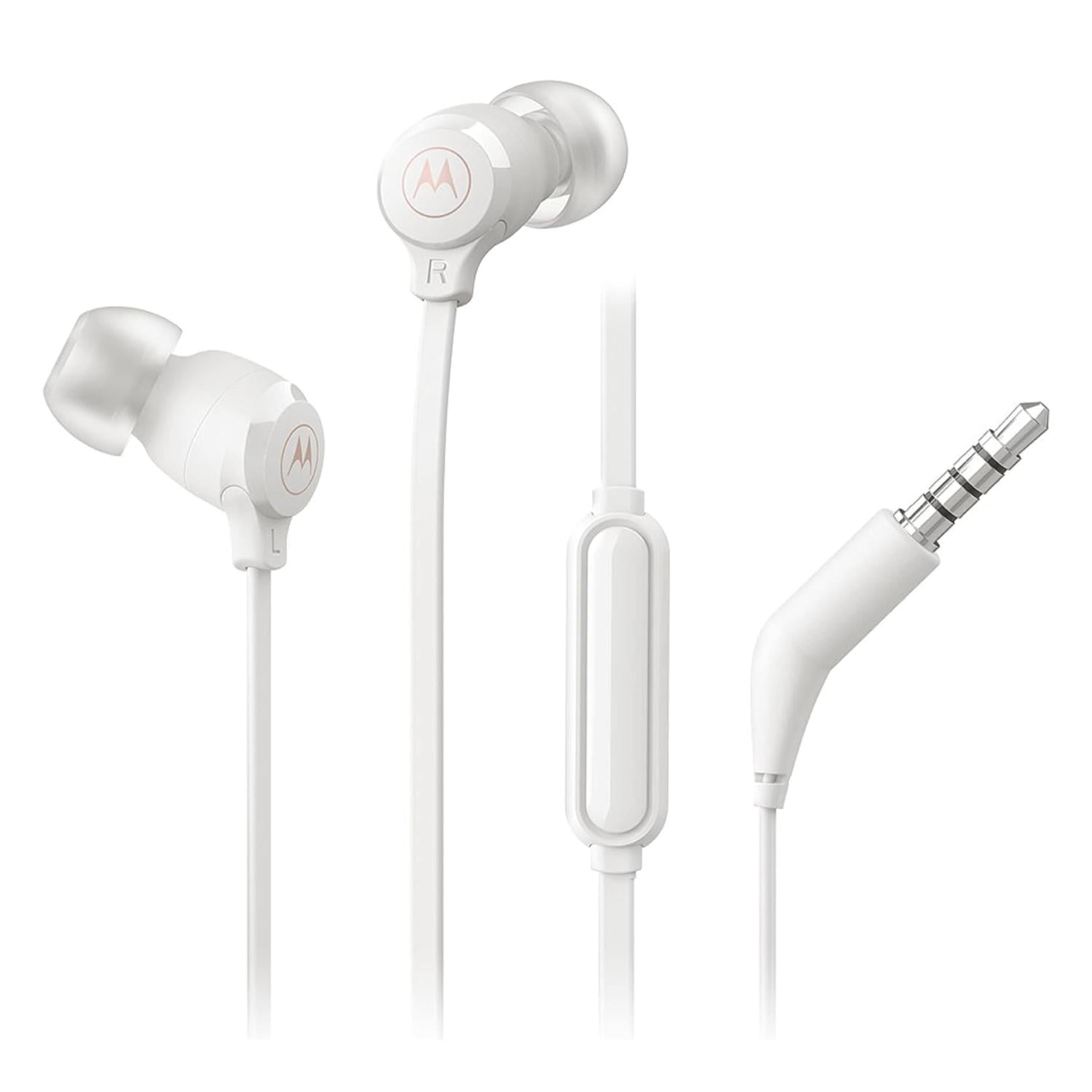 AUDIFONOS ALAMBRICOS MANOS LIBRES JACK 3.5MM BLANCO EARBUDS3S - 1