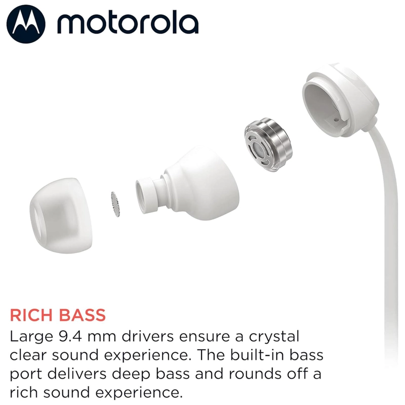 AUDIFONOS ALAMBRICOS MANOS LIBRES JACK 3.5MM BLANCO EARBUDS3S - 3
