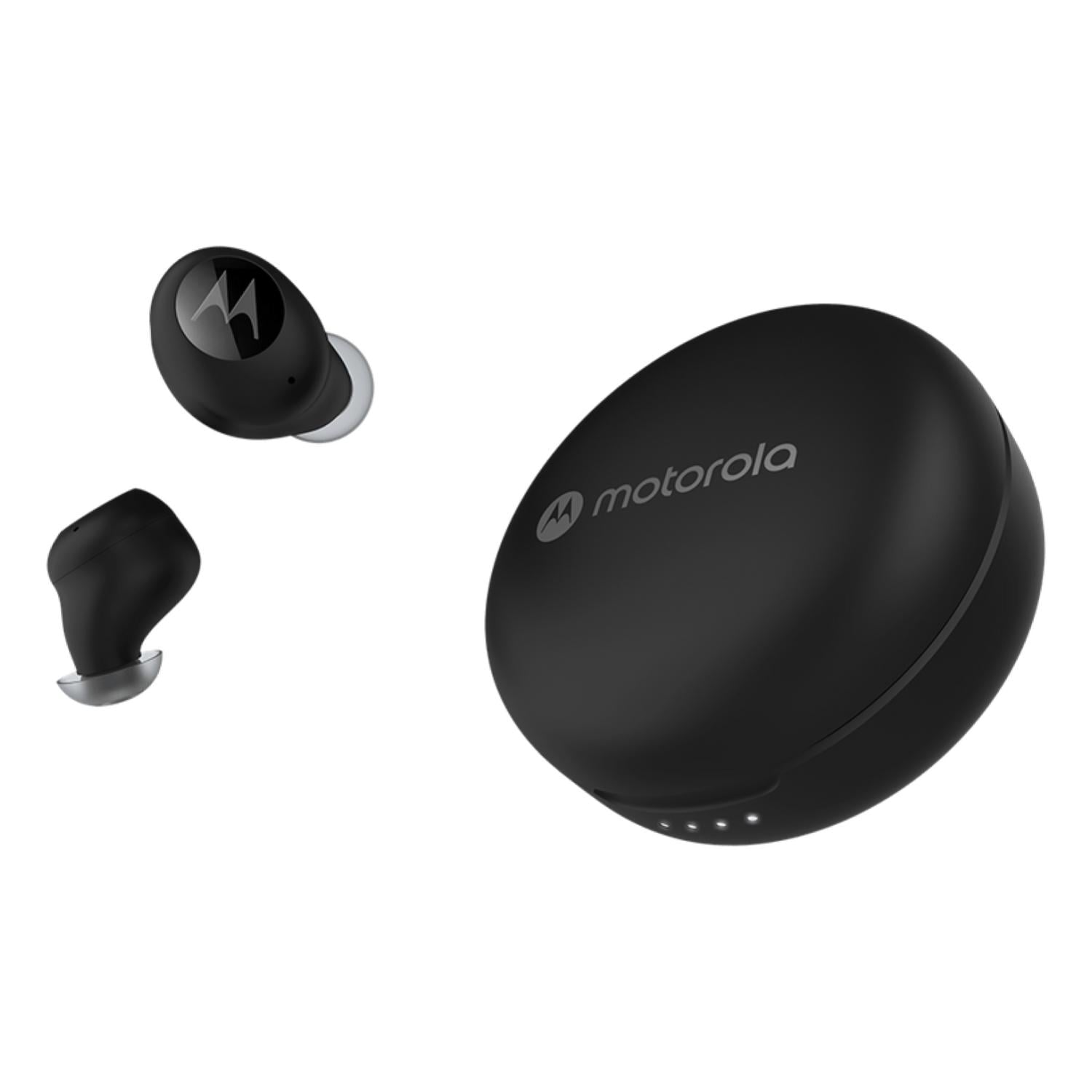 AUDIFONOS BLUETOOTH TWS RECARGABLES NEGRO BUDS 250 MOTOROLA - 1