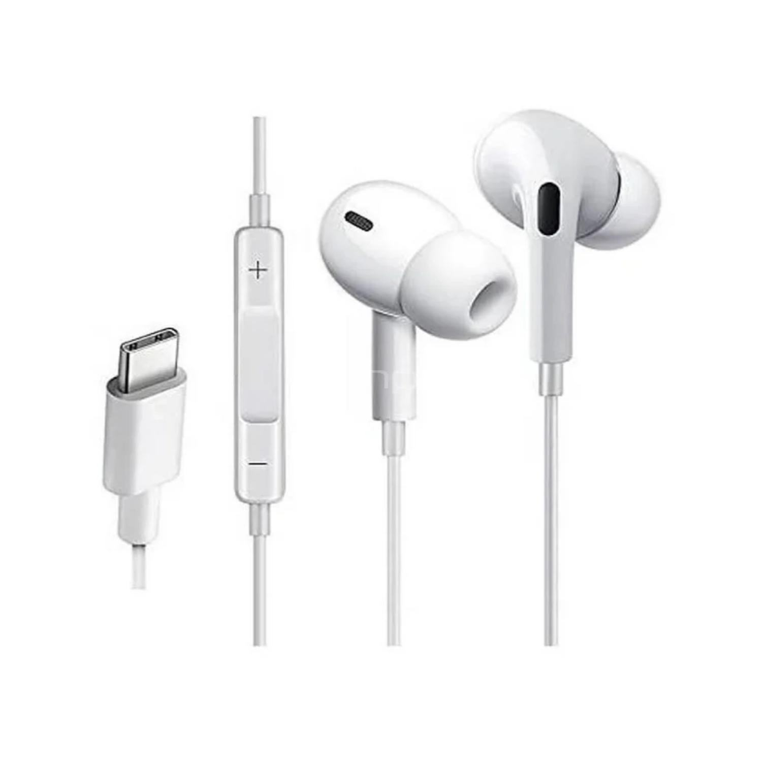 AUDIFONOS MANOS LIBRES MANOS LIBRES USB C BLANCO C21 MONSTER - 1