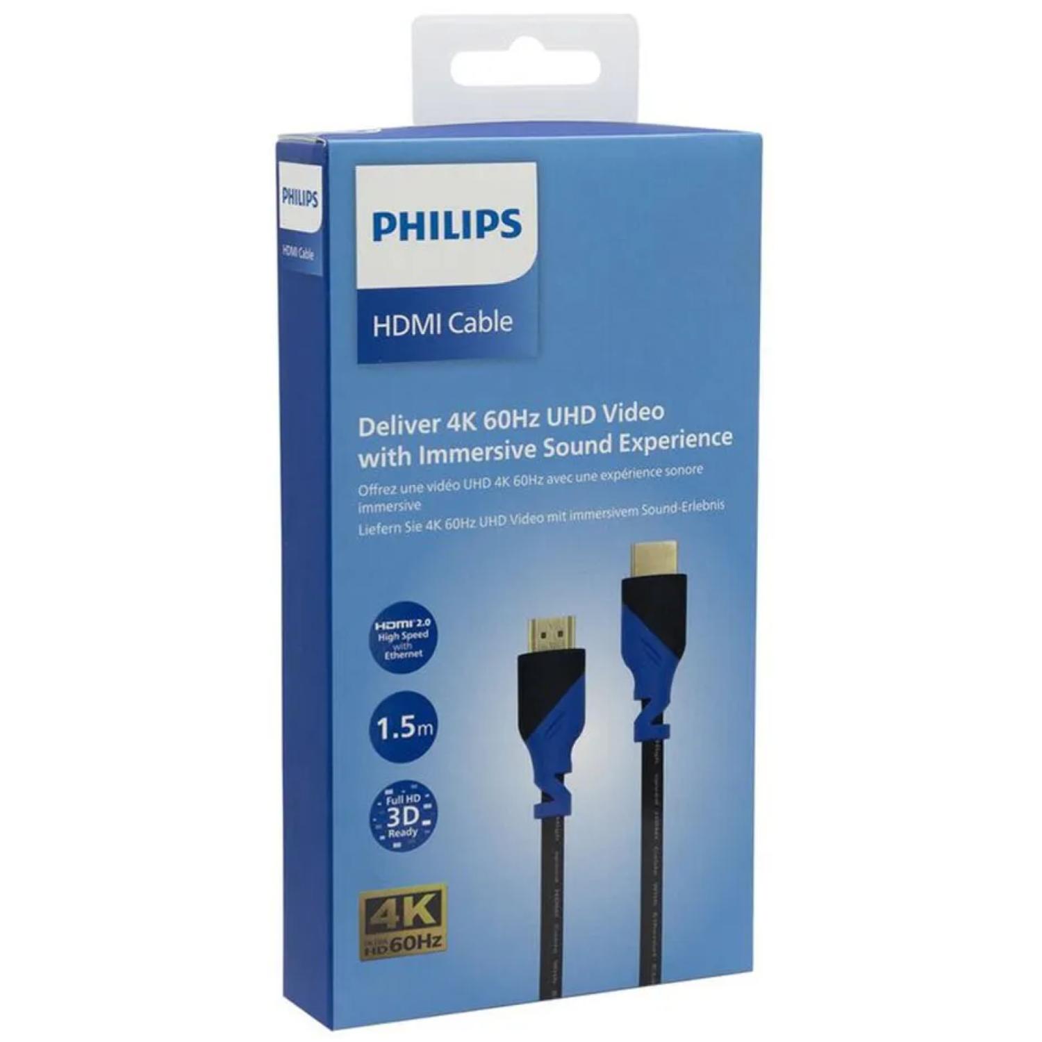 CABLE HDMI V2.0 150CM 4K 18GBPS SWV5201/59 PHILIPS - 3