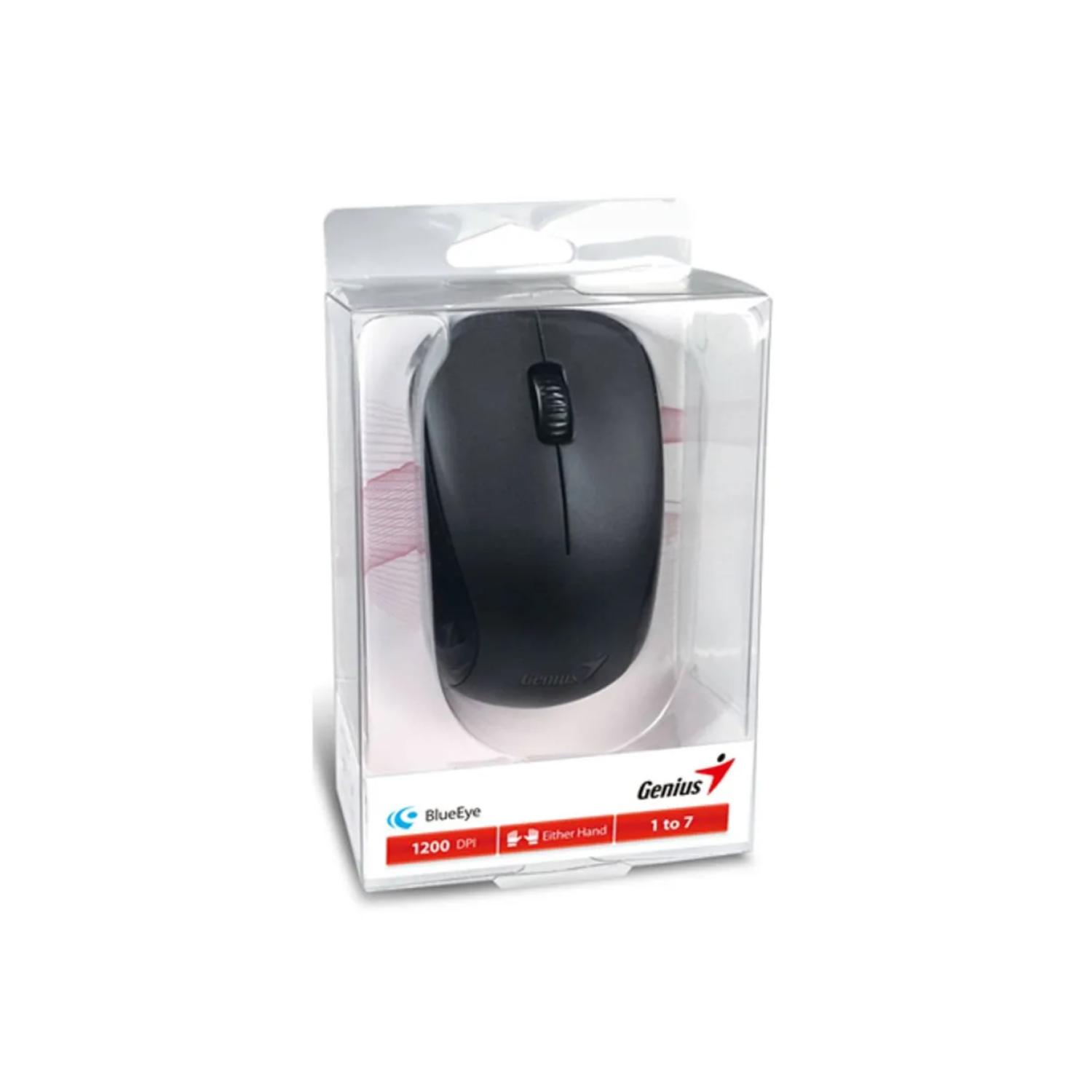 MOUSE INALÁMBRICO GENIUS USB 3 BOTONES 1200DPI NX-7000 - 2