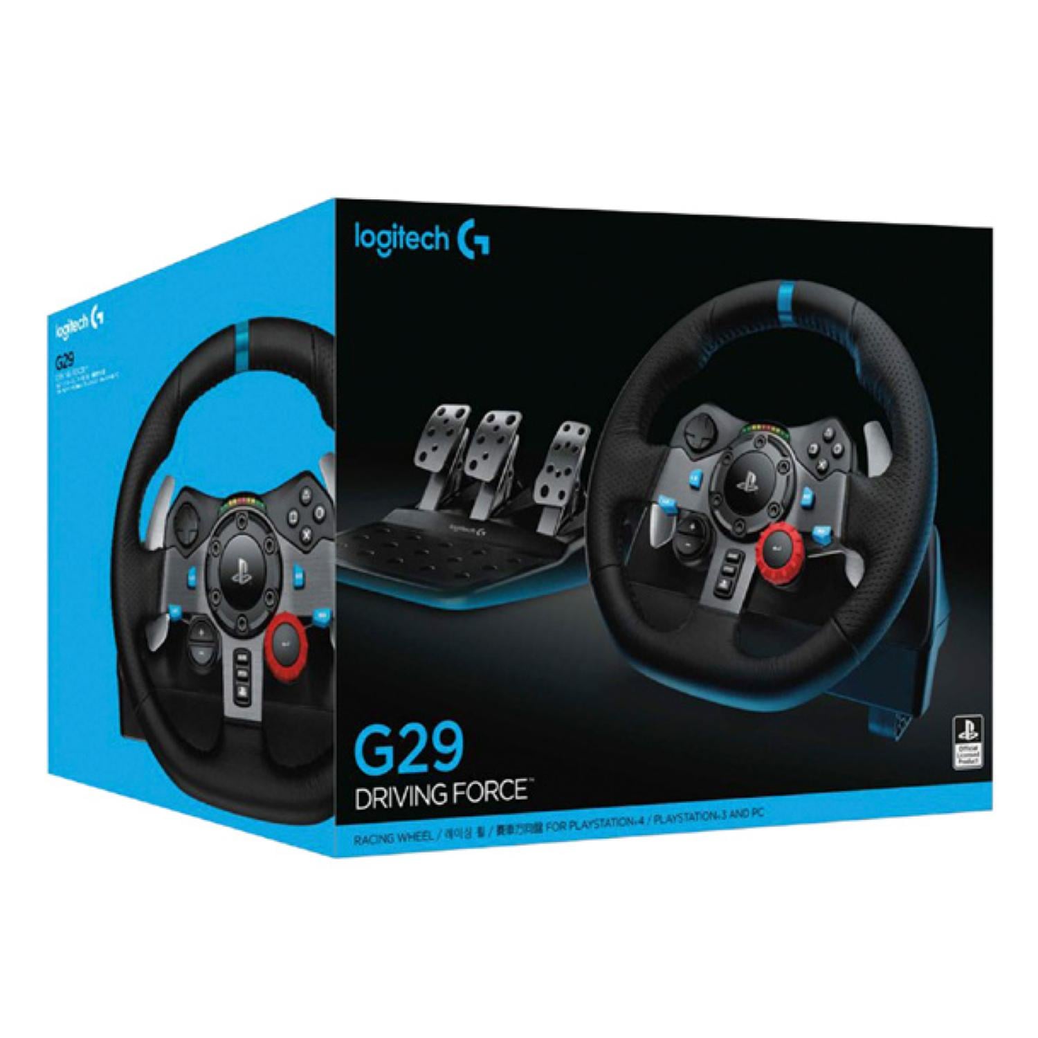 VOLANTE GAMER CON PEDALES USB PS Y PC NEGRO G929 LOGITECH - 4